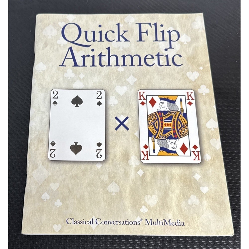 Quick Flip Arithmetic by Classical Conversations MultiMedia Math Workbook